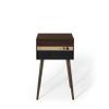 Crosley CR6236A-WA Jasper 3-Speed Bluetooth in/Out Vinyl Record Player Turntable with Built-in Speakers and Detachable Legs, Walnut view 2