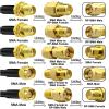 YOTENKO SMA Antenna Extension Cable 33FT + 5PCS SMA RF Coax Connector Kit, SMA Male to Female RG58 Coaxial Cable 10M Low-Loss for 3G 4G LTE Router ADS-B SDR USB Dongle Receiver Antenna Extension Wire view 2