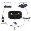 YOTENKO SMA Antenna Extension Cable 33FT + 5PCS SMA RF Coax Connector Kit, SMA Male to Female RG58 Coaxial Cable 10M Low-Loss for 3G 4G LTE Router ADS-B SDR USB Dongle Receiver Antenna Extension Wire view 4