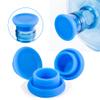 Jell-Cell 5 Gallon Water Jug Cap Silicone - Reusable Water Bottle Caps for 55mm No-Splash,No Leak and Spill Replacement Cap,3 Pack view 1