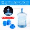 Jell-Cell 5 Gallon Water Jug Cap Silicone - Reusable Water Bottle Caps for 55mm No-Splash,No Leak and Spill Replacement Cap,3 Pack view 3