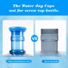 Jell-Cell 5 Gallon Water Jug Cap Silicone - Reusable Water Bottle Caps for 55mm No-Splash,No Leak and Spill Replacement Cap,3 Pack view 4