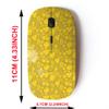 2.4G Wireless Mouse with Cute Pattern Design for All Laptops and Desktops with Nano Receiver - Bright Plum view 2