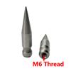 2pcs Swiss-Style Tip M6 Thread Mini Adapter Compatible Leic Type Prism Total Station view 2