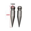 2pcs Swiss-Style Tip M6 Thread Mini Adapter Compatible Leic Type Prism Total Station view 3