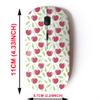 2.4G Wireless Mouse with Cute Pattern Design for All Laptops and Desktops with Nano Receiver - Cherry view 2