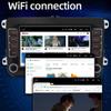 Android 9.0 Car Radio 7 Inch Touch Screen in Dash Car Stereo Player Head Unit GPS Navigation WiFi Bluetooth FM Receiver Dual USB Compatible for VW Golf Polo Skoda Tiguan Passat b6 b7 with Rear Camera view 2