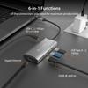j5create USB C Hub - 4K 60Hz HDMI, 2 USB-A 10Gbps, USB-C 10Gbps with PD 100W, Ethernet, | Multiport Adapter for MacBook, ChromeBook, XPS, Surface Pro (JCD392) view 2