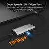 j5create USB C Hub - 4K 60Hz HDMI, 2 USB-A 10Gbps, USB-C 10Gbps with PD 100W, Ethernet, | Multiport Adapter for MacBook, ChromeBook, XPS, Surface Pro (JCD392) view 4