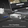 j5create USB C Hub - 4K 60Hz HDMI, 100W PD, 2 x USB-A, Ethernet | for Steam Deck, MacBook, ChromeBook, XPS, Surface Pro (JCD391) view 3