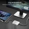 j5create USB C Hub - 4K 60Hz HDMI, 100W PD, 2 x USB-A, Ethernet | for Steam Deck, MacBook, ChromeBook, XPS, Surface Pro (JCD391) view 4