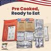 Humanitarian Daily Ration MRE Case  5 US FEMA Emergency rations MRE Varieties - Low Sodium Pre cooked w/Entree, Side Dishes for Hunting, Camping & More, 10 pack, Inspection Date 1/2024 or Better. view 3