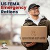 Humanitarian Daily Ration MRE Case  5 US FEMA Emergency rations MRE Varieties - Low Sodium Pre cooked w/Entree, Side Dishes for Hunting, Camping & More, 10 pack, Inspection Date 1/2024 or Better. view 4