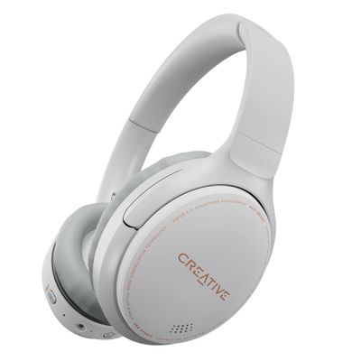 Creative Labs Zen Hybrid Headset Wired & Wireless Head-Band, W128781136 (Wireless Head-Band Calls/Music Bluetooth White)