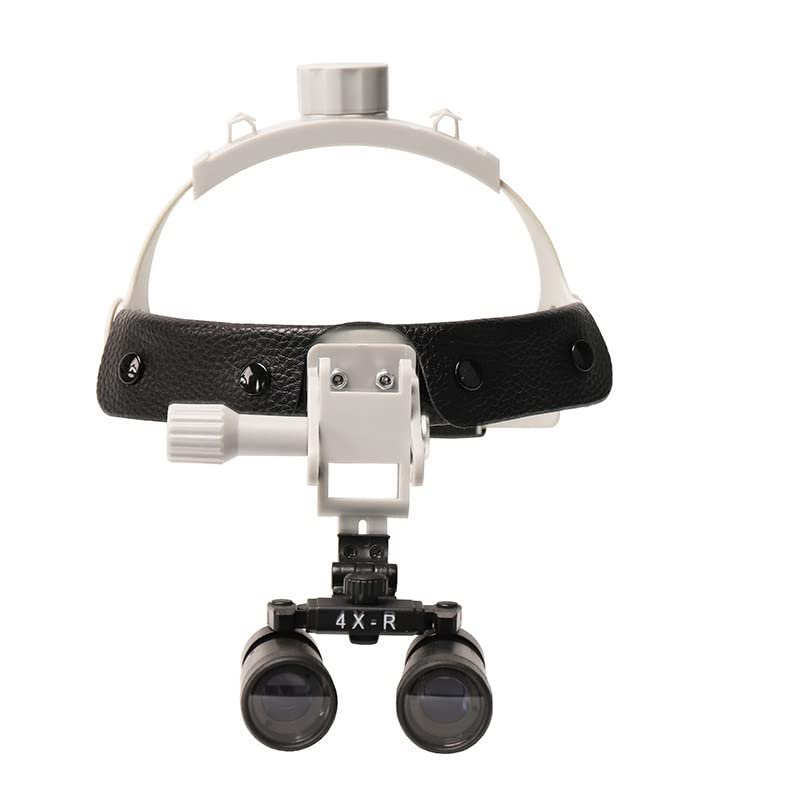 4X-R Portable Headband Type Bonicular Loupes Magnifier Optical Glasses DY-400-H