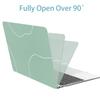 KSK KAISHEK Case for MacBook Pro 13 inch with Touch Bar 2016 2017 2018 2019 2021, A2338 M1 M2 A2289 A2251 A2159 A1989 A1708 A1706, Plastic Crocodile Pattern Case & Keyboard Cover, Green view 3