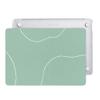 KSK KAISHEK Case for MacBook Pro 13 inch with Touch Bar 2016 2017 2018 2019 2021, A2338 M1 M2 A2289 A2251 A2159 A1989 A1708 A1706, Plastic Crocodile Pattern Case & Keyboard Cover, Green view 4