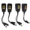 EVTSCAN 4Pcs HD Video Transmitter Anti Thunder Power Balun RJ45 2in1HDCVI/TVI/AHD/CVBS 2~8MP view 4