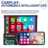 Bluetooth Car Stereo Apple Carplayer Android Auto 7 Inch Automatic Telescoping Touchscreen Radio Supports FM Android/iOS Mirror Link SWC,Single Din Car Audio with USB/TF Card Port/AUX-in view 2