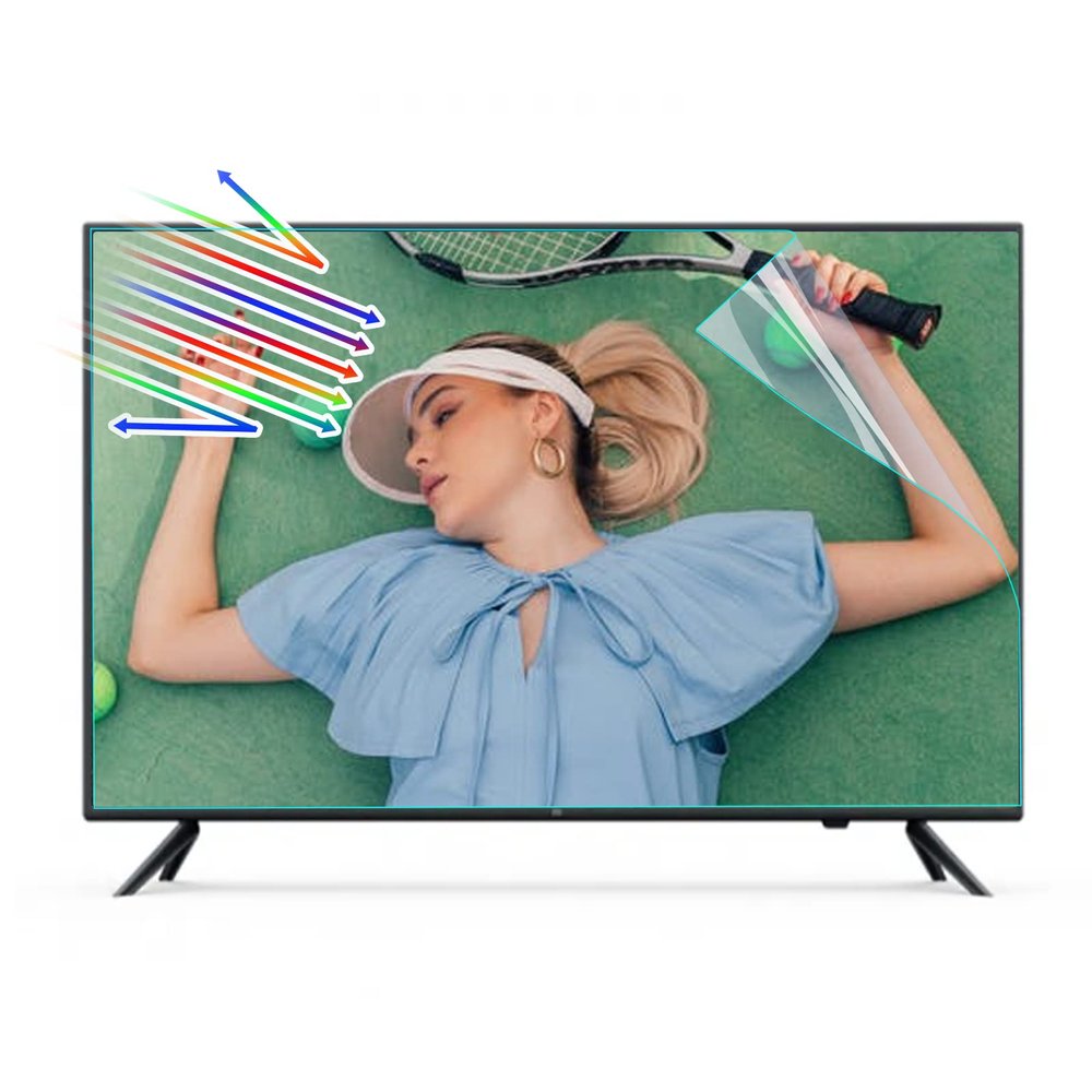 42 Inch LCD TV Screen Protector Anti Glare Out Blue Light TV Film Take Care of Your Eyesight,42in L36.6*W20.7