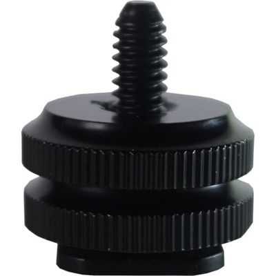 IndiPRO Hot Shoe to 1/4"-20 Male Post Adapter
