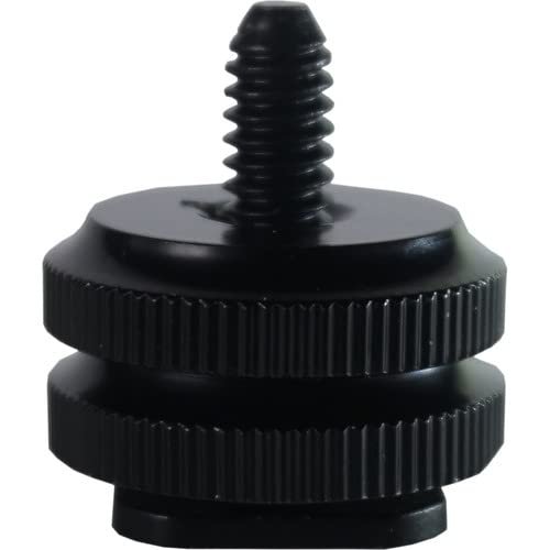 IndiPRO Hot Shoe to 1/4"-20 Male Post Adapter