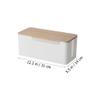 Box Cable Management Box Cable Wire Case Power Cable Holder Cord Line Manager Cable Organizer Power Line Organizer Power Line Manager Cord Organizer Case view 2