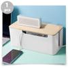 Box Cable Management Box Cable Wire Case Power Cable Holder Cord Line Manager Cable Organizer Power Line Organizer Power Line Manager Cord Organizer Case view 3