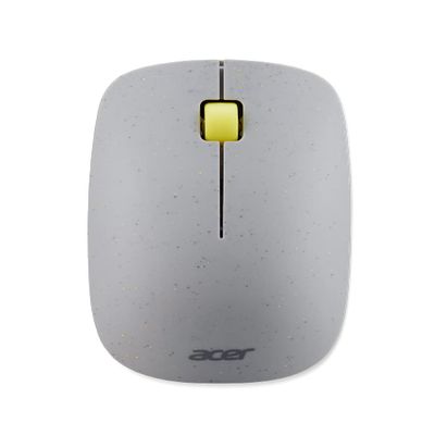 acer Vero 3 Button Mouse | 2.4GHz Wireless | 1200DPI | Made with Post-Consumer Recycled (PCR) Material | Certified Works with Chromebook | Gray