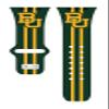 Affinity Bands Baylor Bears HD Combo Package Compatible with Apple Watch and AirPods Pro (38/40/41mm (42mm Series 11) Short Stripes) view 4
