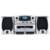Supersonic SC-2121BT Bluetooth Entertainment Audio System, Bluetooth 5.0, op Loading MP3/CD Player, AM/FM Radio, USB Input, Double Cassette Recorder, High-Performance Detachable Speakers, AC/DC view 1