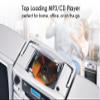 Supersonic SC-2121BT Bluetooth Entertainment Audio System, Bluetooth 5.0, op Loading MP3/CD Player, AM/FM Radio, USB Input, Double Cassette Recorder, High-Performance Detachable Speakers, AC/DC view 3