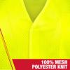 Vest Hi-Vis Orange - Size 3X view 4