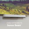 SANUS Soundbar Mount for Sonos Beam Gen 1 & 2 - Height Adjustable up to 12" & Designed to Work with Any TV - Custom Fit to Sonos Beam Gen 1 & 2 for Optimal Audio Performance view 2