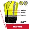 Vest Hi-Vis Orange - Size 3X view 2