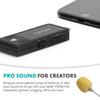 Movo WMX-1-UH USB-C Wireless Headset Microphone - USB Wireless Headset Microphone for Computers, Smartphones, and Tablets view 3