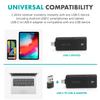 Movo WMX-1-UH USB-C Wireless Headset Microphone - USB Wireless Headset Microphone for Computers, Smartphones, and Tablets view 4