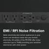ELAC Protek PR-91W 10 Outlet Surge Protector with Wi-Fi - Advanced Power Protection and EMI/RFI Noise Filtration - Includes iOS and Android App + Voice Control with Alexa and Google Assistant view 3