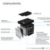Mighty Max Battery 12V 5AH Replacement Battery for APC Back-UPS BF500-UK + 12V Charger view 2