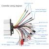 VBESTLIFE 48V 60V 72V 600W Motor Controller,Brushless Motor Controller Electric Controller Conversion Kit for Electric Electric Tricycles view 3