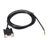 D-SUB 9-PIN 9-HOLE MALE and FEMALE SINGLE-HEAD SERIAL EXTENSION CABLE PROGRAMMING COMMUNICATION CABLE(2m,DB9 MALE) view 2