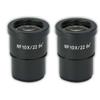 Lab Microscope Slides Pair WF10X Eyepiece, Stereo Microscope Field of View 20mm Or 22mm 10X Microscope Parts (Color : WF10X-22 Dia 30.5mm) view 1