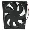 12025 133CFM DC AXIAL 2RTJ5 24V 0.36A 12CM Cooling Fan 2- Wires view 3