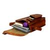 18" leather satchel tablet bag laptop case office briefcase messenger gift for men computer distressed shoulder bag view 3
