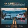 4K Mirror Dash Cam for Cars, 12Full Touch Screen Rear View Mirror Camera, GPS Tracking, Voice Control, Waterproof Backup Camera 2.5K Max, 8MP Super Night Vision view 2