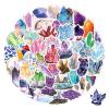 100Pcs Crystal Vinyl Stickers Pack, Waterproof Vinyl Stickers for Water Bottle, Srapbook, Laptop, Phone Case, Teens Girls Adults Crystal Pack Gifts view 1