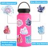 100Pcs Crystal Vinyl Stickers Pack, Waterproof Vinyl Stickers for Water Bottle, Srapbook, Laptop, Phone Case, Teens Girls Adults Crystal Pack Gifts view 3