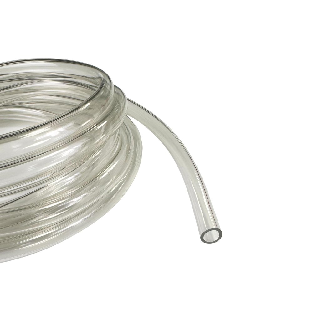 Dracaena.io 4 meter/ 157.5 inch soft tube with PVC material, ID 3/8'' and OD 5/8'' - PVC pipe soft tube for Computer water cooling systems, Transparent