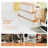 3pcs Box Storage Box Socket Holder Bamboo Lids Cable Management Boxes Desk for Office Protector Cover Power Supply Cables Power Strip White Cable Wire Electric Wire Plastic view 4