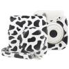 HUANGYUNCHAO YUNCHAO Camera Accessories Milk Cow Full Body PU Leather Case Camera Bag with Strap for FUJIFILM instax Mini 7+ Camera Bags view 1